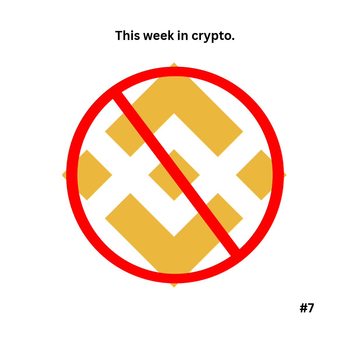 This Week in Crypto: A Central Banker Blocks Binance, and Wall Street Builds Its Own Stablecoin